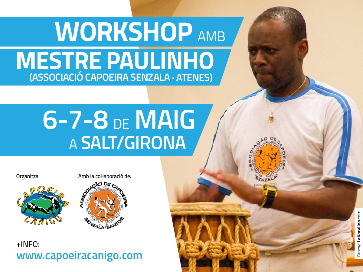 lakarulina-disseny-de-cartell-mestre-paulinho-capoeira-canigo