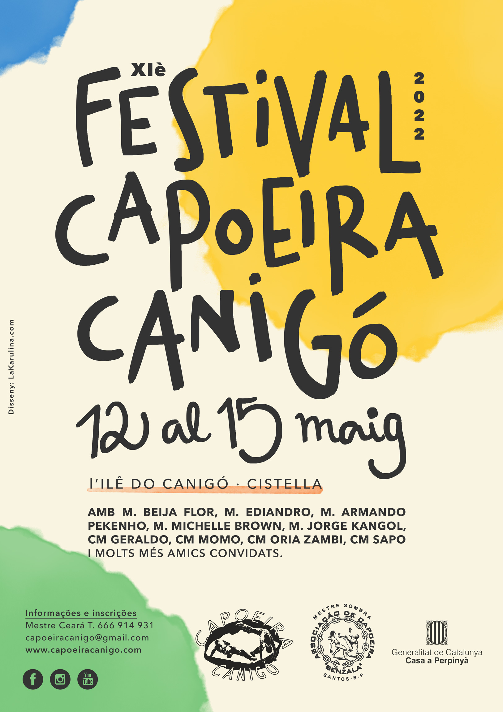Festival Capoeira Canigó 2022 Mestre Ceará Girona