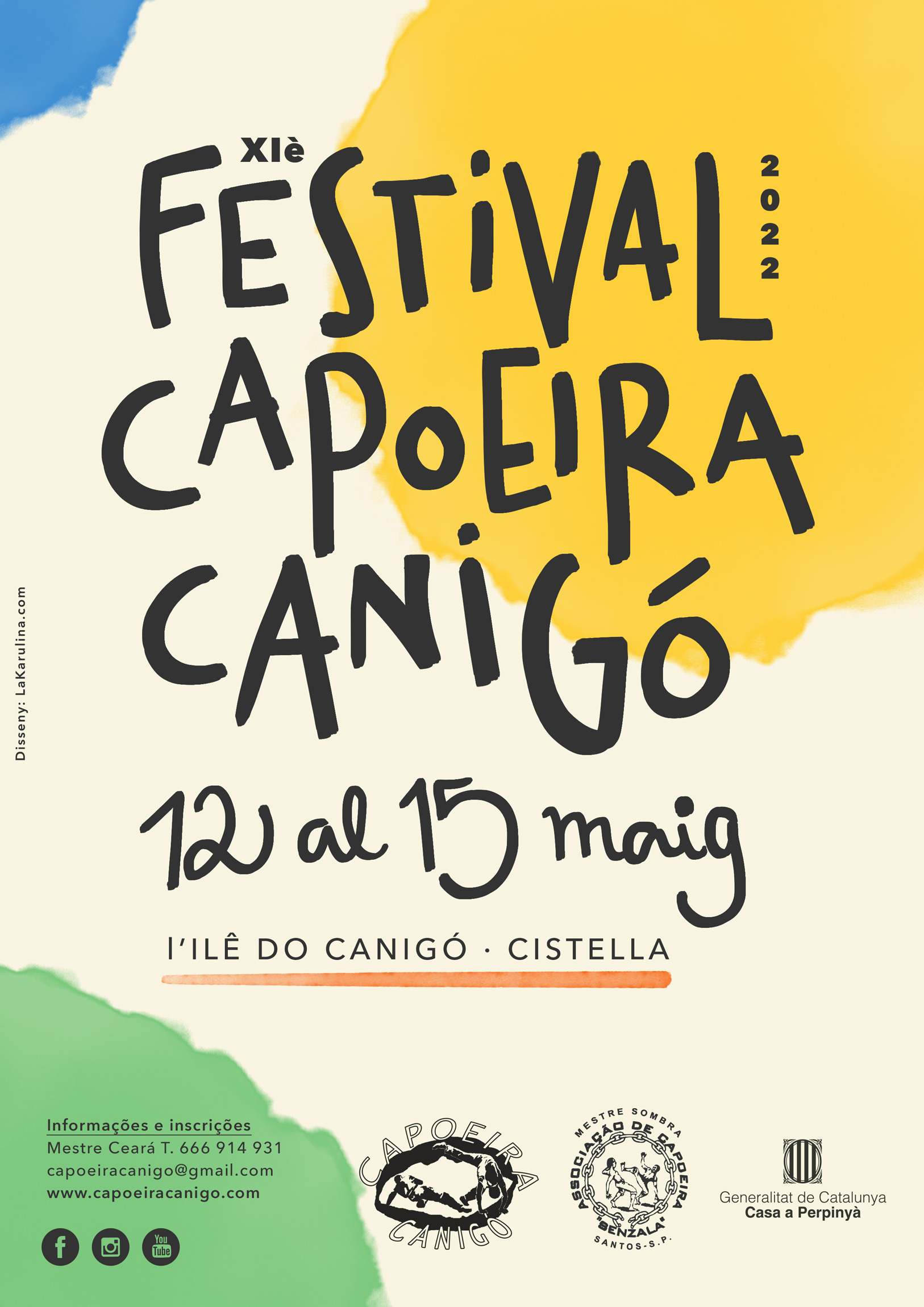 Festival Capoeira Canigó 2022 Mestre Ceará Girona